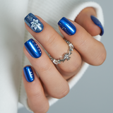 Pearl Floral – M Squoval