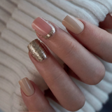 Light Pink Gold – S Squoval