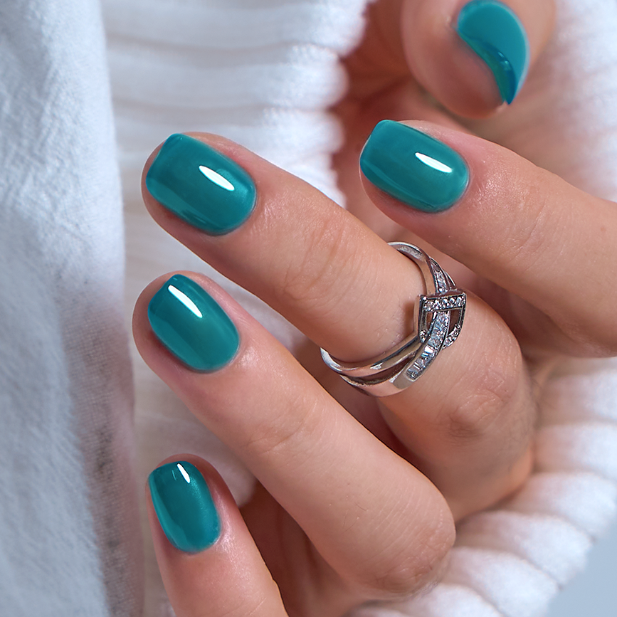 Jelly Glaze - Mint Candy - RS Squoval