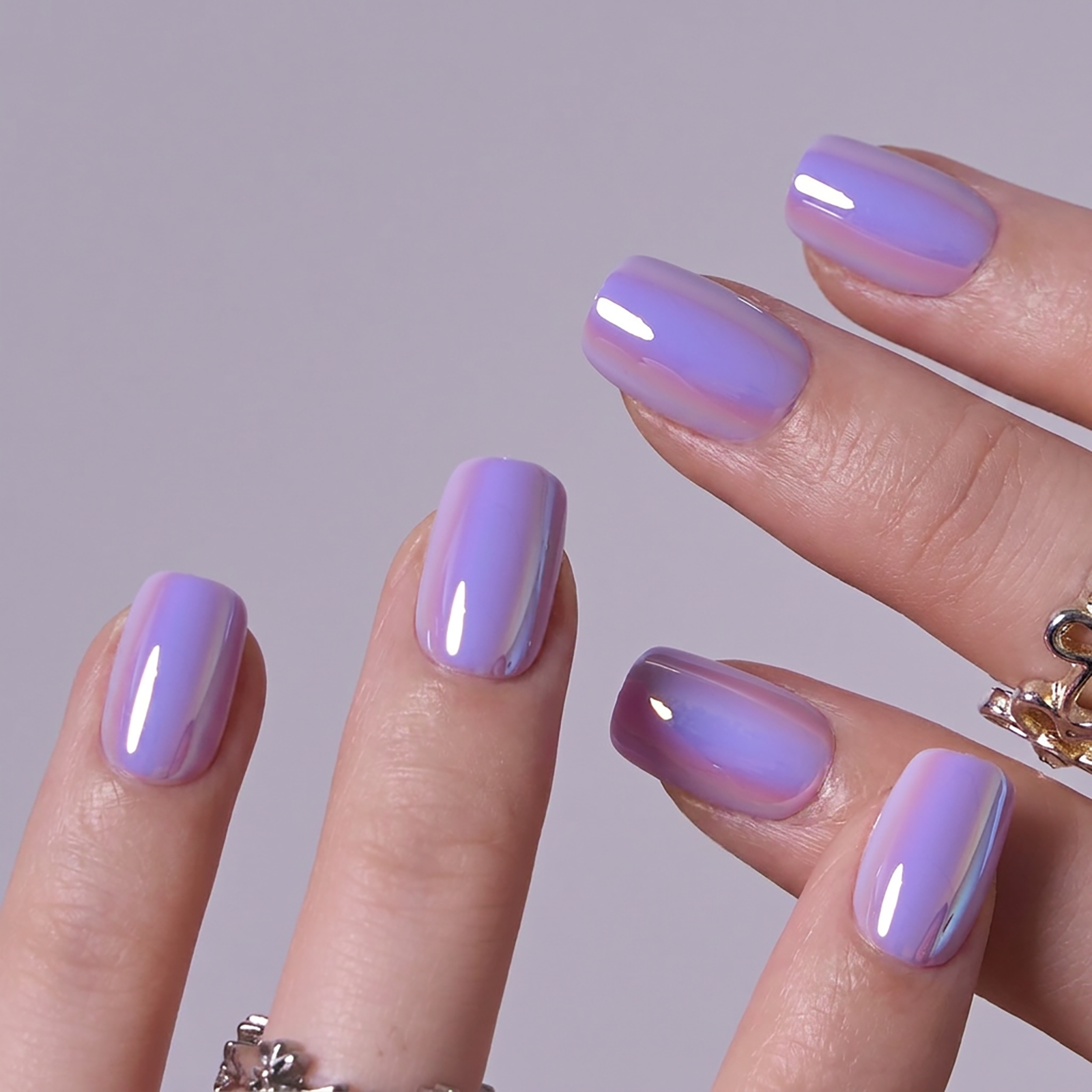 Solstice Lilac - S Squoval