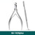 Cuticle Nippers Nail Manicure Cuticle Scissors Clippers Trimmer Dead Skin Remover Pedicure Stainless Steel Cutters Tool