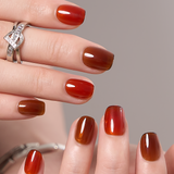 Jelly Glaze - Amber Caramel - RS Squoval