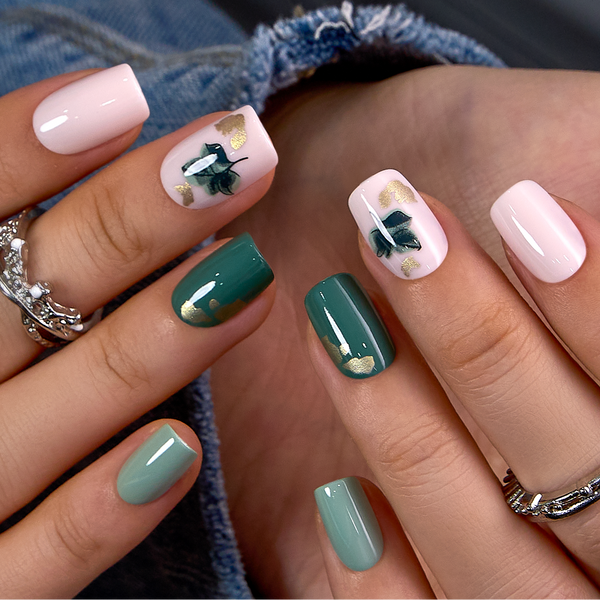 24 Stück/Set Aufdrücknägel C600