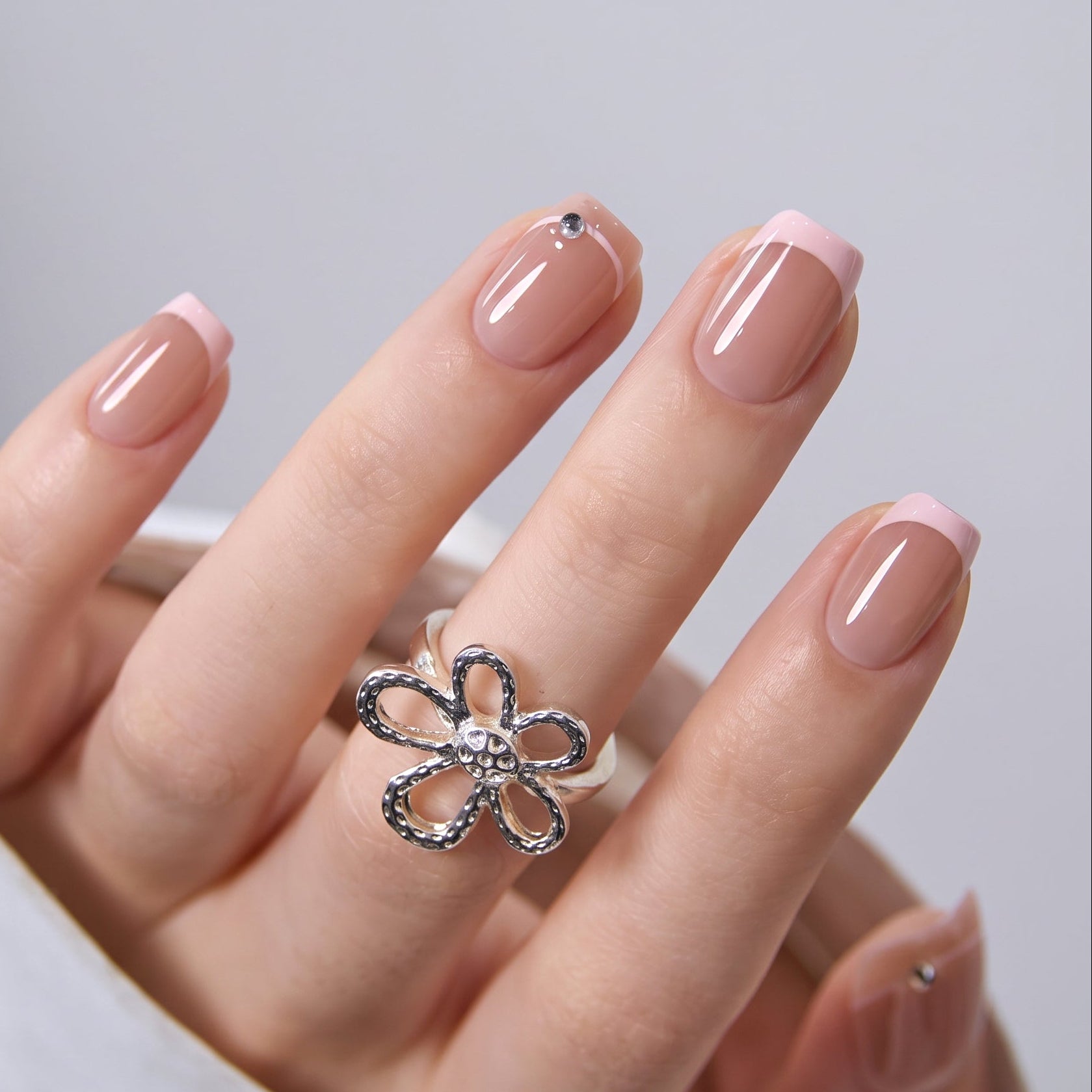 Crystal Blush – S Squoval
