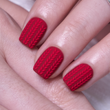 Cozy Crimson - S Squoval