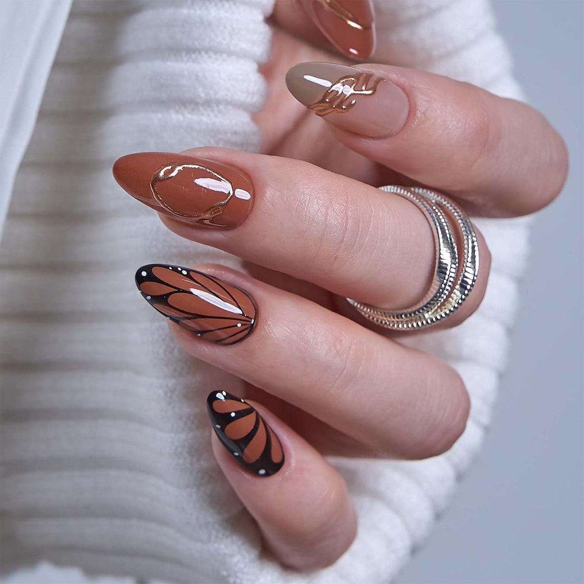 Designer's Pick | Amber Butterfly - M Almond