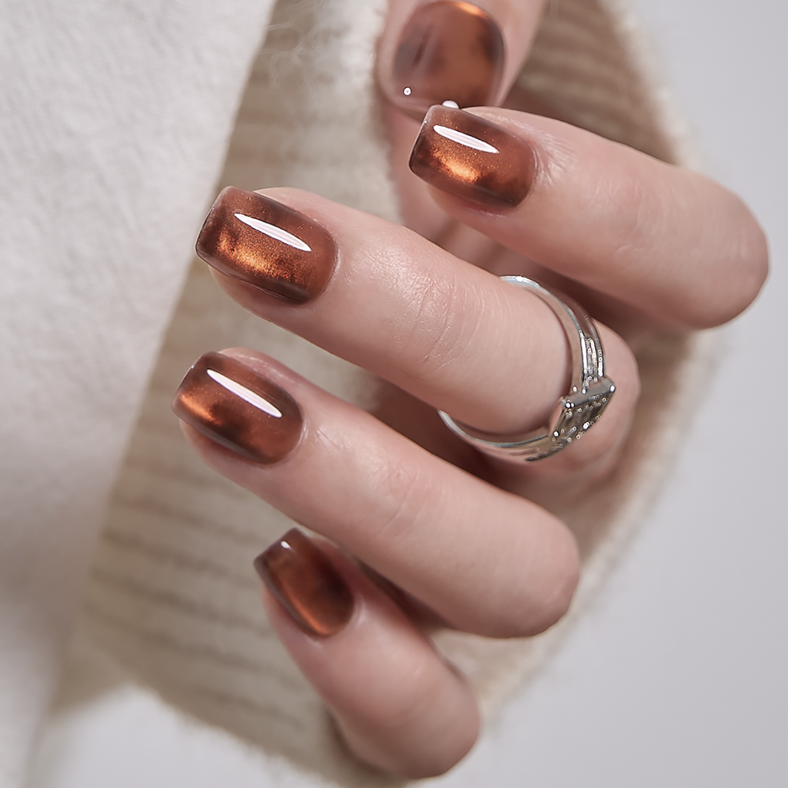 Mahogany Veil - S Squoval