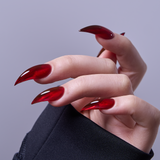 Ruby Glass - L Cat Claw nail