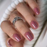 Mauve Whisper - S Squoval