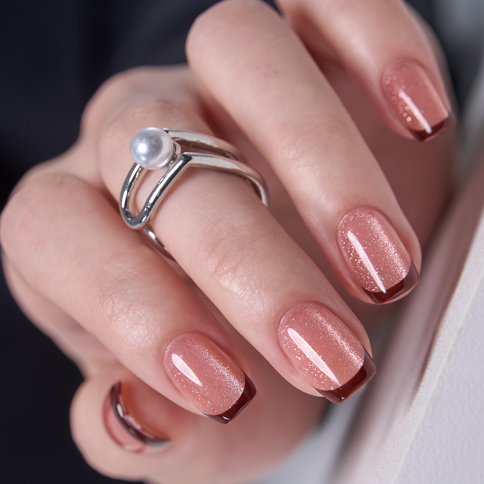 Caramel Dusk - S Squoval