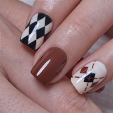 Blush Leopard – S Squoval