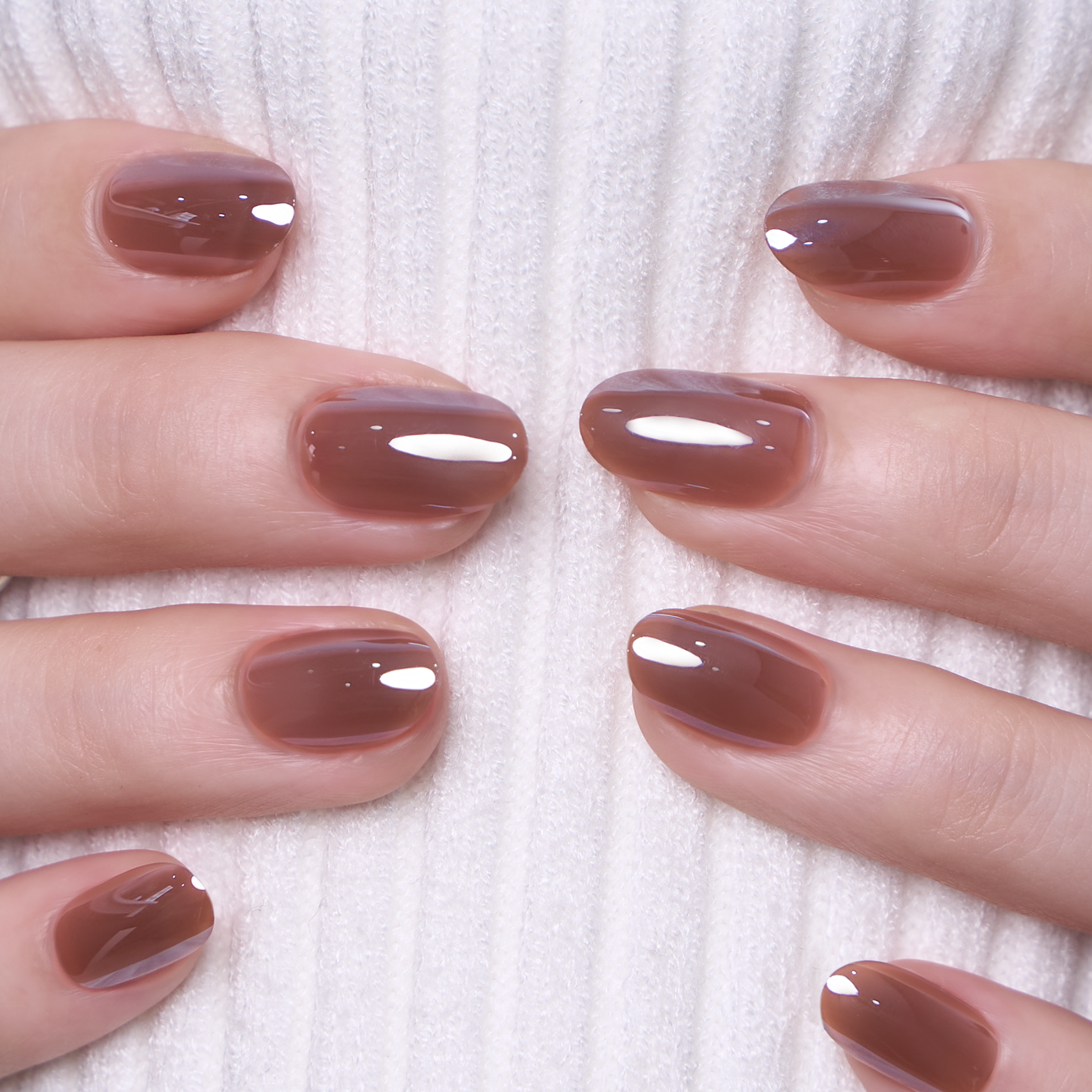 Taupe Glow - S Oval