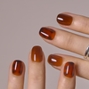 Jelly Glaze - Mocha Leopard - RS Squoval