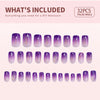 Gel Press On Nails 16 Sizes-32 Pcs Kit X004PT0VI9