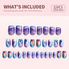 Gel Press On Nails 16 Sizes-32 Pcs Kit X004OY9OMJ