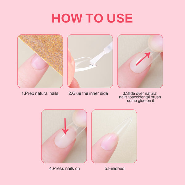 Brush-On Nail Glue