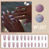 24pcs/Set Press On Nail W1267