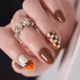 Harvest Plaid - S Oval