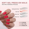 Gel Press On Nails 16 Sizes-32 Pcs Kit A116 MH-5