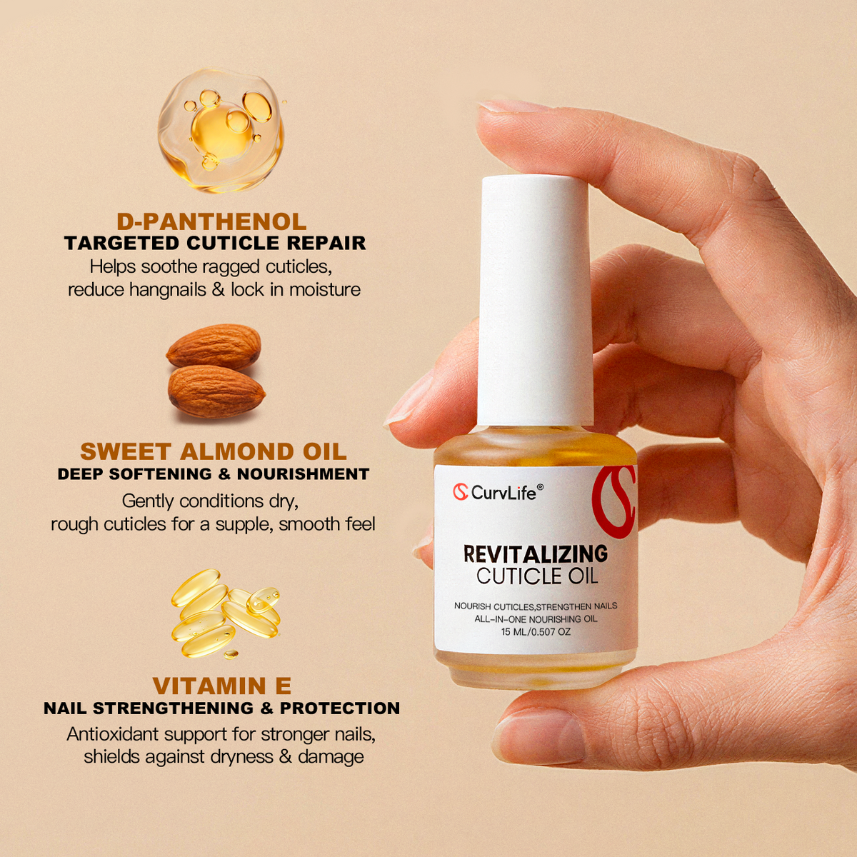 REVITALIZING CUTICLE OIL
