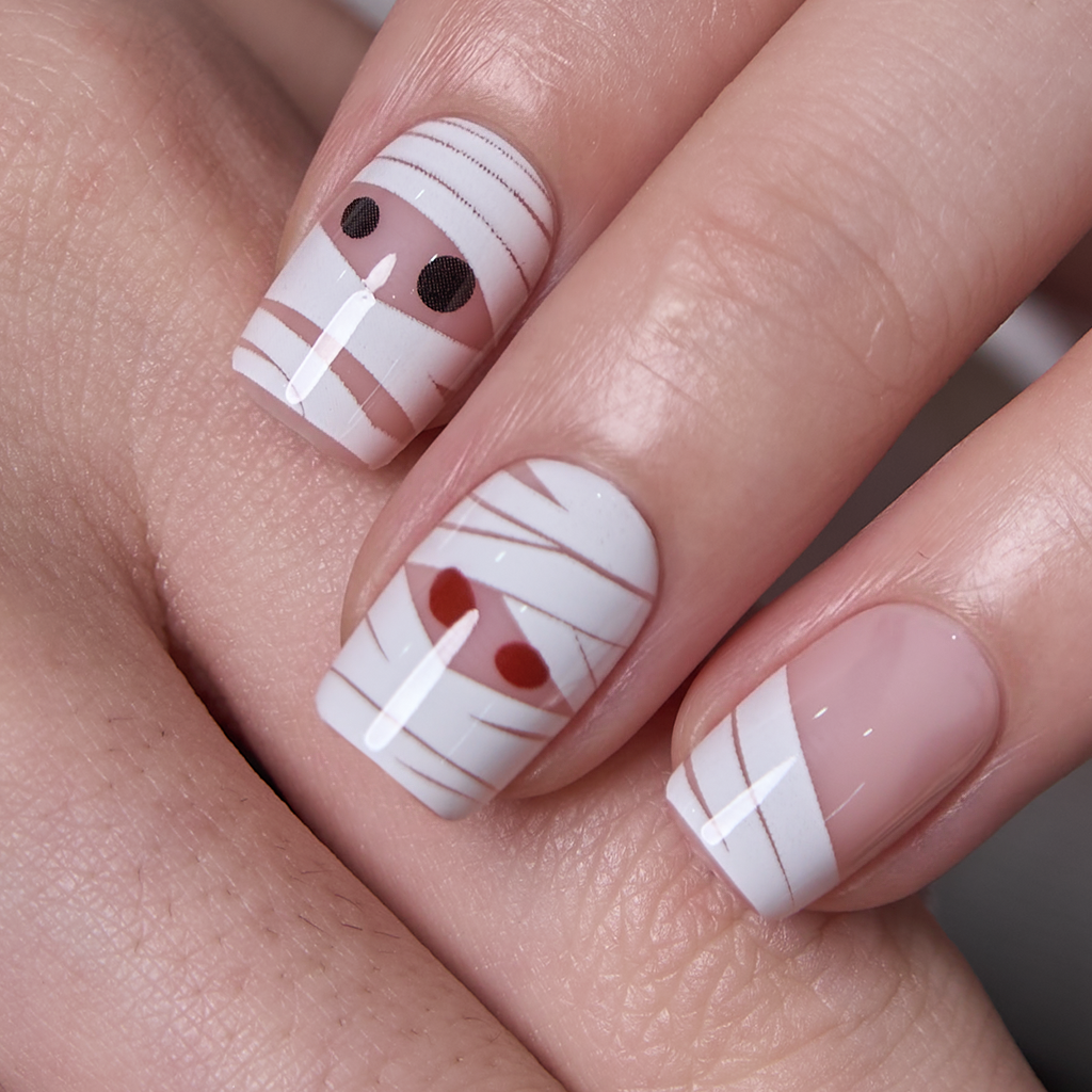 Boo Bandage - S Squoval