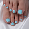Poolside Mint - Squoval Toenails