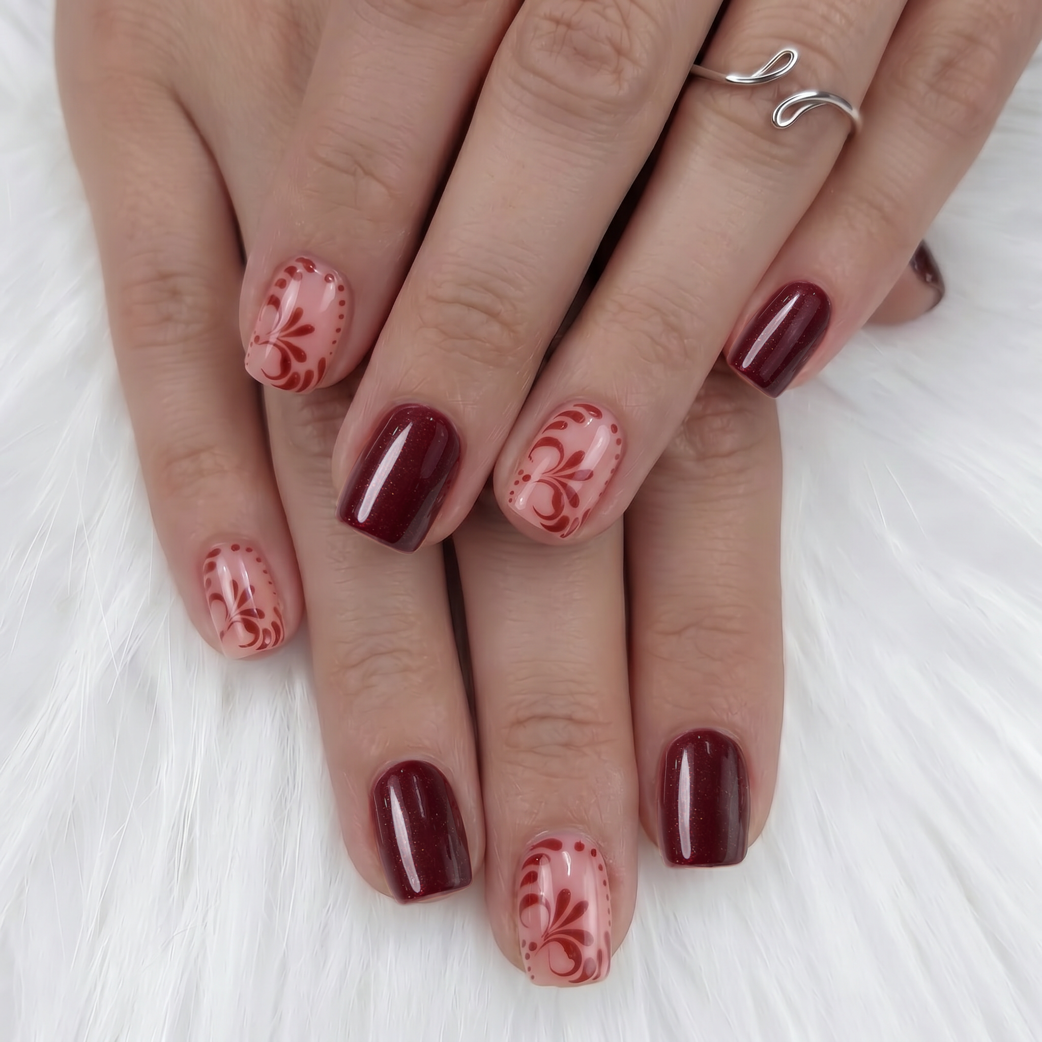 Burgundy Muse - S Squoval