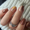 Autumn Daisy Glow - S Squoval