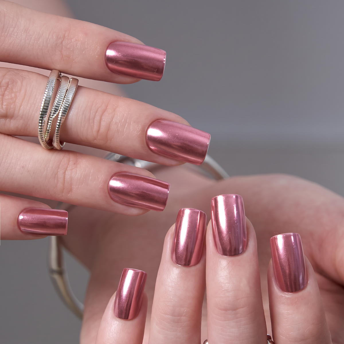 Rose Chrome – M Squoval