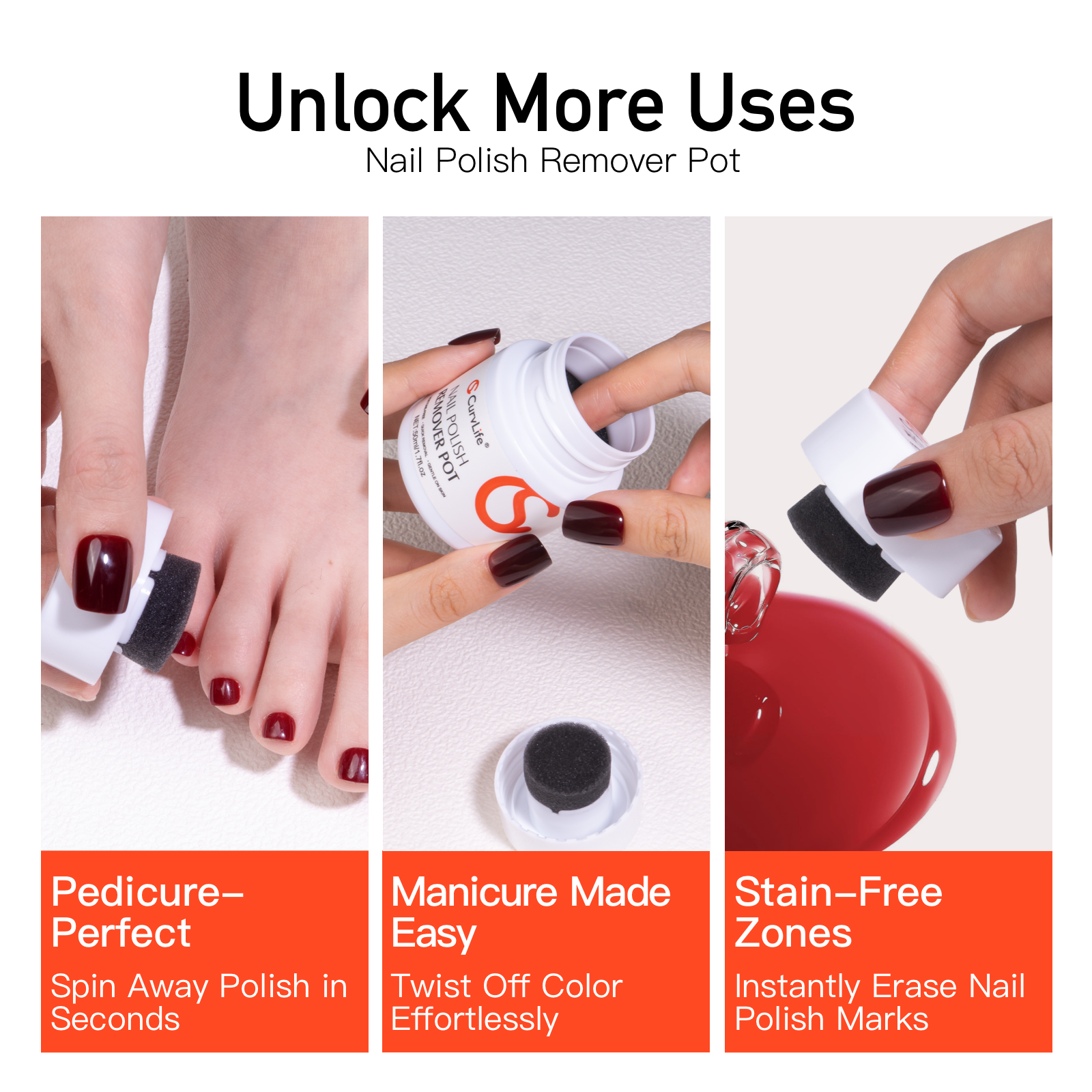 Nail Polish Remover Pot