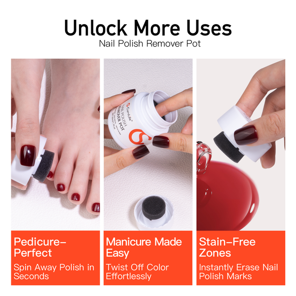 Nail Polish Remover Pot