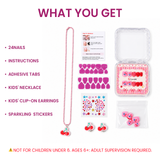 Kids Cherry Picnic - Squoval