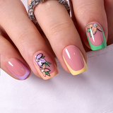 Pastel Blossom – S Squoval