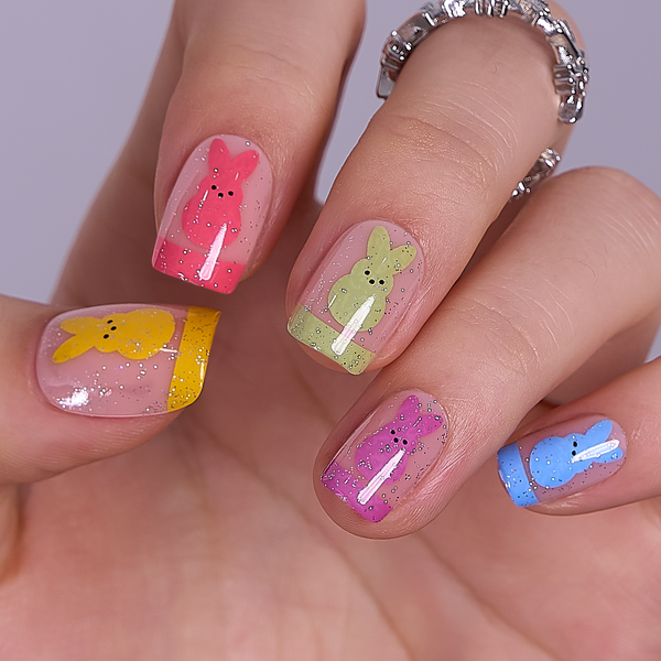 24 Stück/Set Aufdrücknägel C600