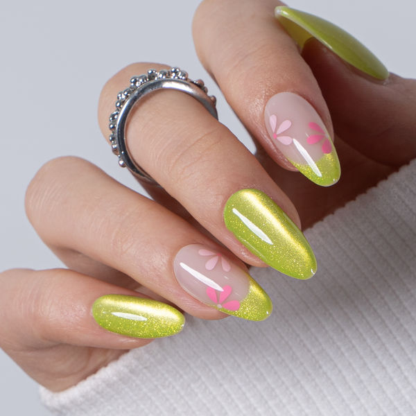 15 Größen - 30 Stück Acryl-Press-On-Nägel A449-1