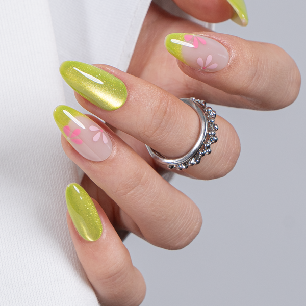 15 Größen - 30 Stück Acryl-Press-On-Nägel A449-1