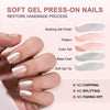 Gel Press On Nails 16 Sizes-32 Pcs Kit XNMY221
