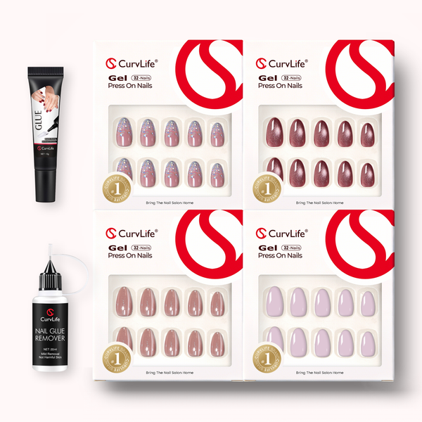 Playful Bloom Collection-Short Almond