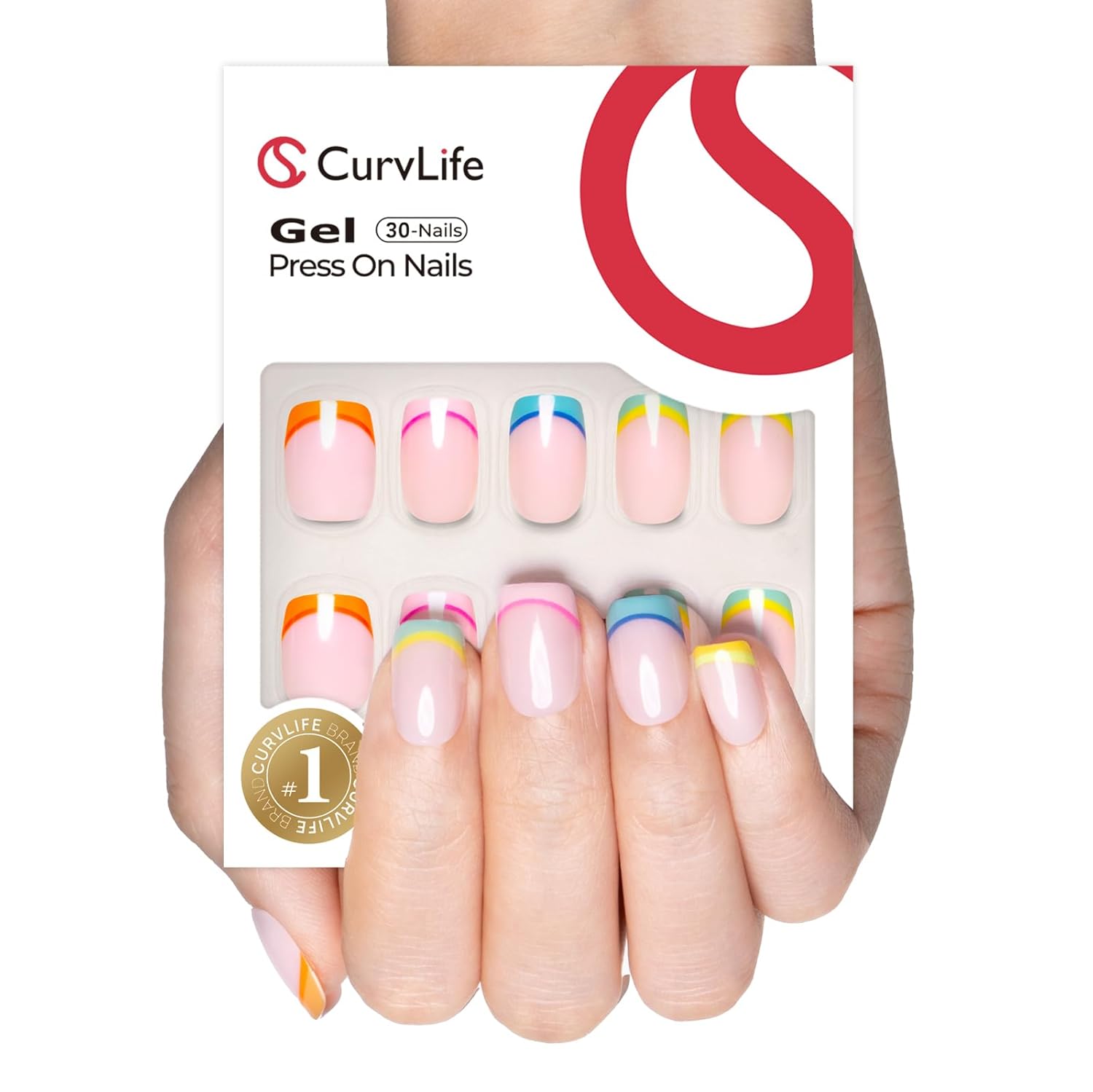 Colorful French – S Squoval