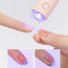 Mini Rechargeable Handheld UVLED Nails Lamp