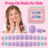 Kids Rainbow Jelly -Squoval