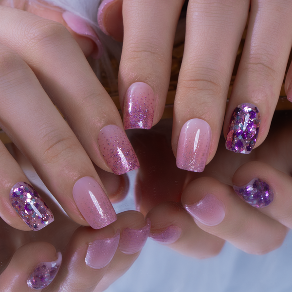 Blush Glitter Rhapsody