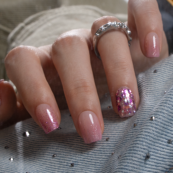 Blush Glitter Rhapsody