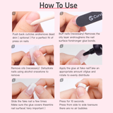 10g2pcs Semi-Solid Nail Glue Kit