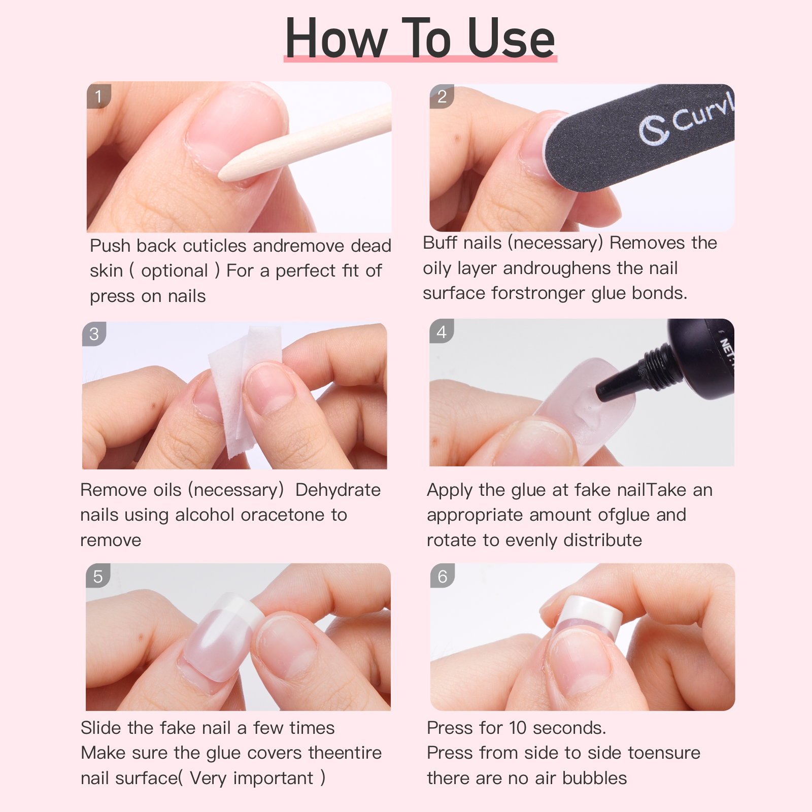 10g2pcs Semi-Solid Nail Glue Kit