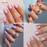 Spring Petal Mix-Extra Short Oval