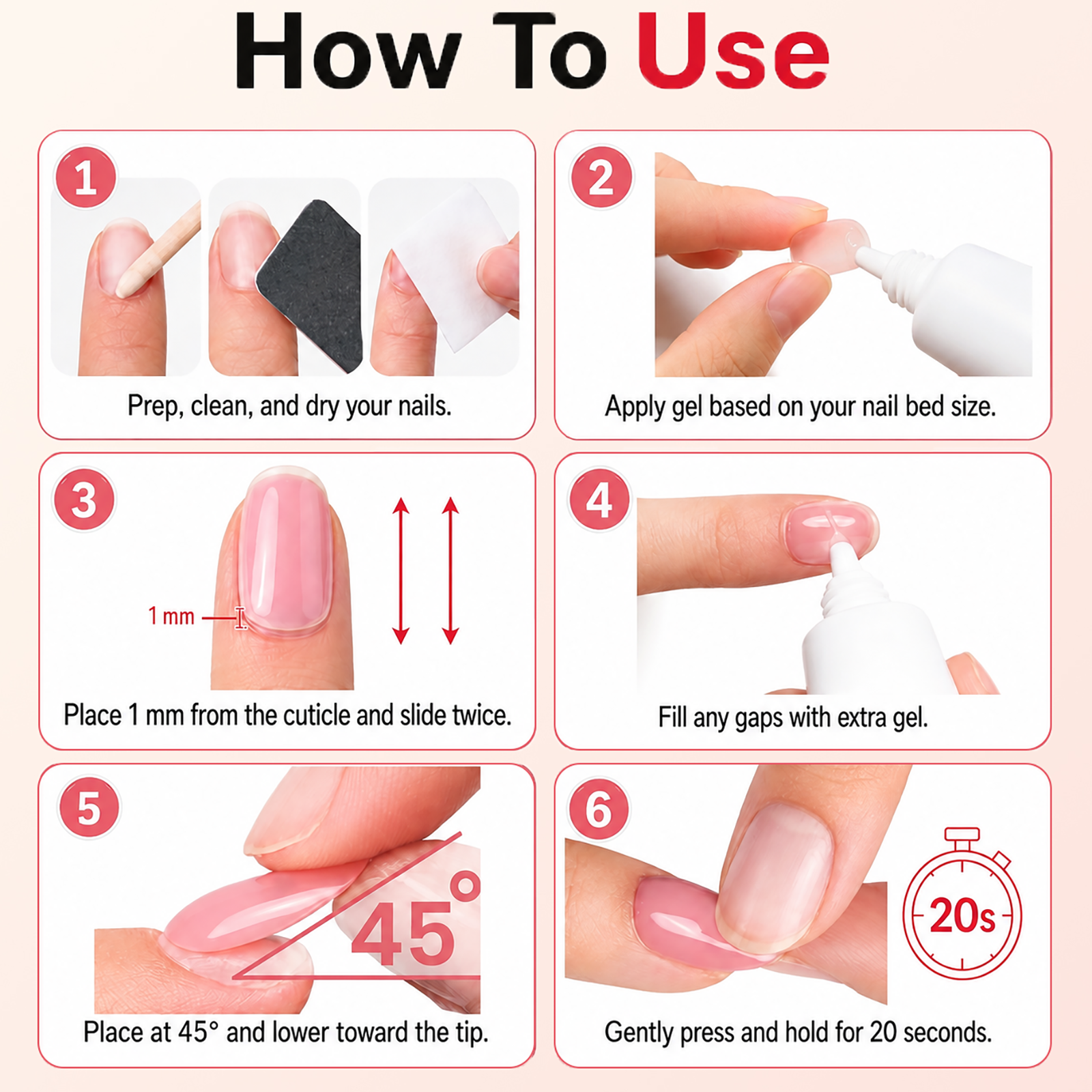 Gaplock Gel Nail Glue