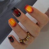 Sunset Flame – M Squoval
