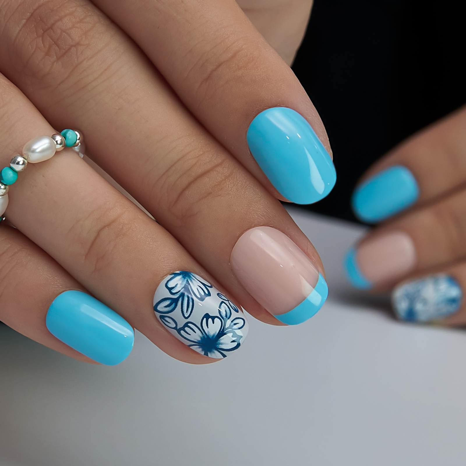 Blue Blossom – RS Squoval