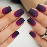 Matte Purple – S Squoval